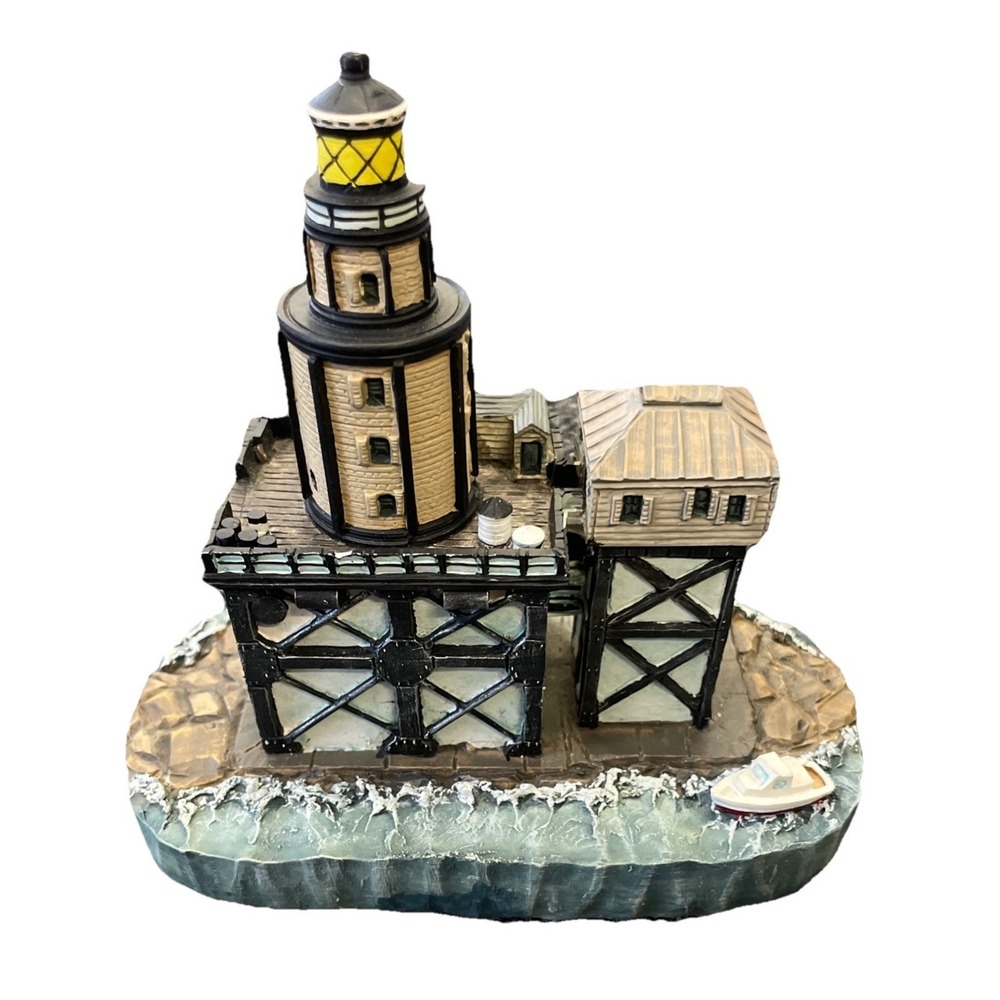 Galveston Jetty, Texas Lighthouse Spoontiques‎ Figurine #9371